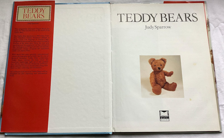 Teddy Bears by Judy Sparrow book